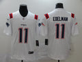 Men’s New England Patriots Julian Edelman #11 White Jersey