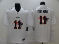 Men’s New England Patriots Julian Edelman #11 White Jersey