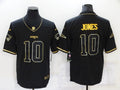 Men’s New England Patriots Mac Jones #10 Black Jersey