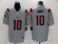 Men’s New England Patriots Mac Jones #10 Gray Jersey