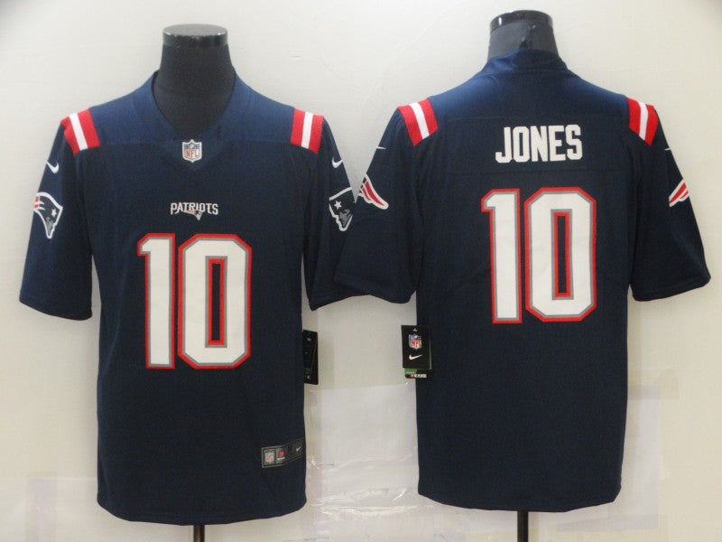 Men’s New England Patriots Mac Jones #10 Navy Legend Jersey