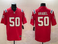 Men’s New England Patriots Mike Vrabel #50 Red Retired Alternate Jersey