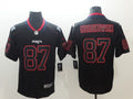 Men’s New England Patriots Rob Gronkowski #87 Black Jersey