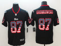 Men’s New England Patriots Rob Gronkowski #87 Black Jersey