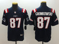 Men’s New England Patriots Rob Gronkowski #87 Navy Jersey