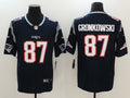 Men’s New England Patriots Rob Gronkowski #87 Navy Jersey