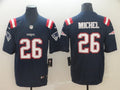 Men’s New England Patriots Sony Michel #26 Navy Jersey