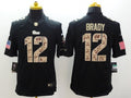 Men’s New England Patriots Tom Brady #12 Black Alternate Jersey