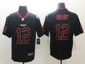 Men’s New England Patriots Tom Brady #12 Black Jersey