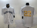 Men’s New York Yankees Juan Soto #22 White Jersey