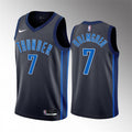 Mens Oklahoma City Thunder #7 Chet Holmgren Black 2022-23 City Edition Jersey