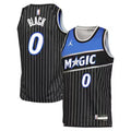 Men’s Orlando Magic #0 Anthony Black 2025-26 Black Statement Edition Swingman Jersey