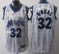 Mens Orlando Magic #32 Shaquille O’neal White Throwback Jersey