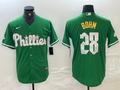Men’s Philadelphia Phillies Alec Bohm #28 Green Jersey