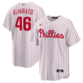 Men’s Philadelphia Phillies Jose Alvarado #46 White Home Jersey