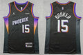 Mens Phoenix Suns #15 Devin Booker 2026-27 Black Statement Edition Swingman Jersey