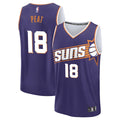 Mens Phoenix Suns #18 Koa Peat Nike Purple Icon Edition Swingman Jersey