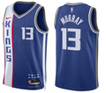 Mens Sacramento Kings #13 Keegan Murray Blue 2023-24 City Edition Jersey
