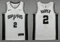 Men’s San Antonio Spurs #2 Dylan Harper  Nike White Association Edition Jersey