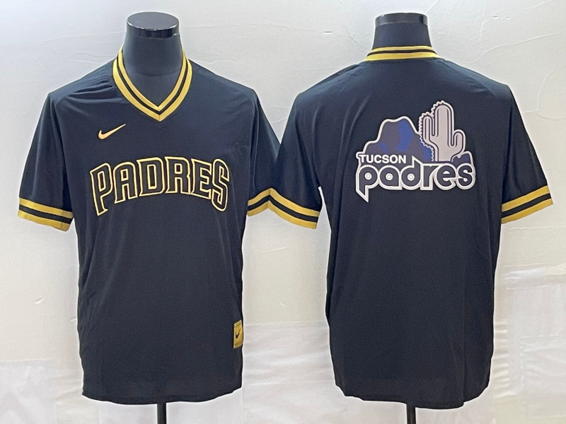 Men’s San Diego Padres Black Cooperstown Collection Team Jersey