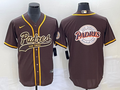 Men’s San Diego Padres Brown Jersey Joint Edition