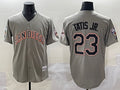 Men’s San Diego Padres Fernando Tatis Jr. #23 Gray Jersey