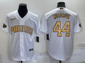 Men’s San Diego Padres Joe Musgrove #44 White Jersey