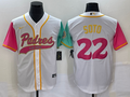 Men’s San Diego Padres Juan Soto #22 White City Connect Jersey Joint Edition