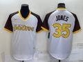 Men’s San Diego Padres Randy Jones #35 White Stitched Jersey