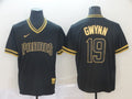 Men’s San Diego Padres Tony Gwynn #19 Black Jersey