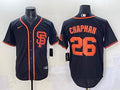 Men’s San Francisco Giants Matt Chapman #26 Black Limited Jersey