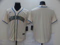 Men’s Seattle Mariners Beige Blank Jersey