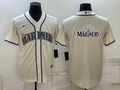 Men’s Seattle Mariners Beige Team Jersey