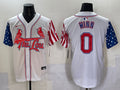 Men’s St. Louis Cardinals Masyn Winn #0 White Jersey