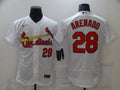 Men’s St. Louis Cardinals Nolan Arenado #28 White Jersey
