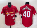 Men’s St. Louis Cardinals Willson Contreras #40 Red 2024 City Connect Limited Jersey