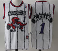Men’s Toronto Raptors #1 Tracy McGrady White Swingman Jersey