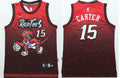 Men’s Toronto Raptors #15 Vince Carter Red Black Resonate Fashion Jersey