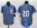 Men’s Washington Nationals Keibert Ruiz #20 Blue 2025 City Connect Limited Jersey