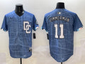 Men’s Washington Nationals Ryan Zimmerman #11 Blue 2025 City Connect Limited Jersey
