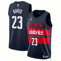 Mens Washington Wizards #23 Anthony Davis Navy Statement Edition Swingman Jersey