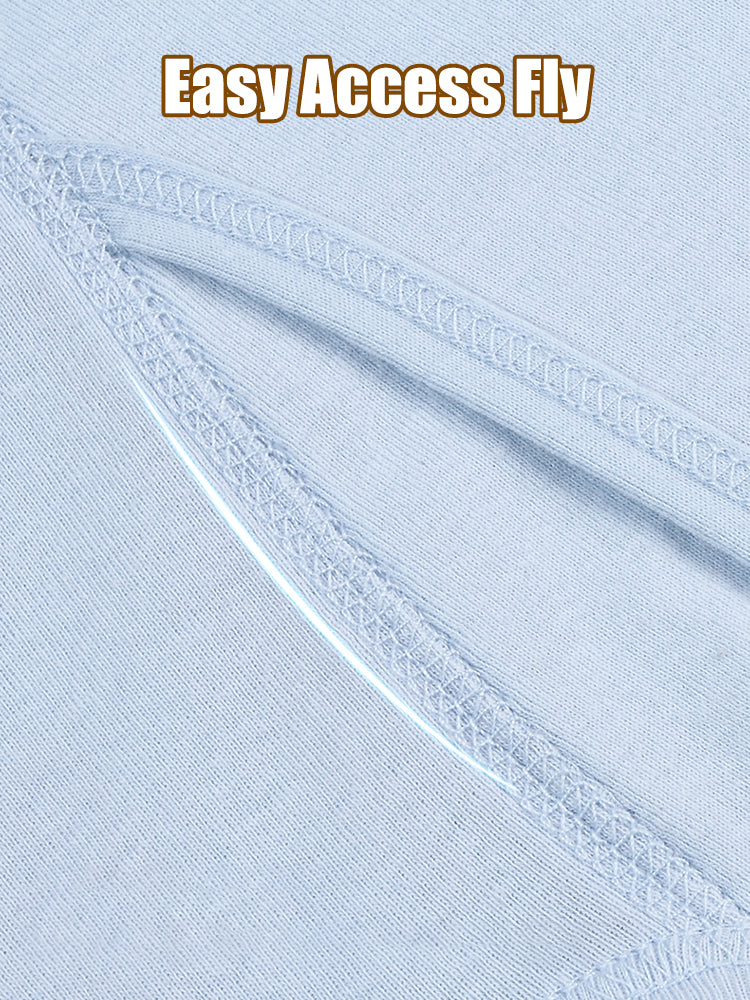 2 Pack Cool Cotton Underwear With Fly