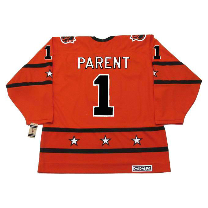 BERNIE PARENT 1975 CCM Throwback NHL “All Star” Hockey Jersey